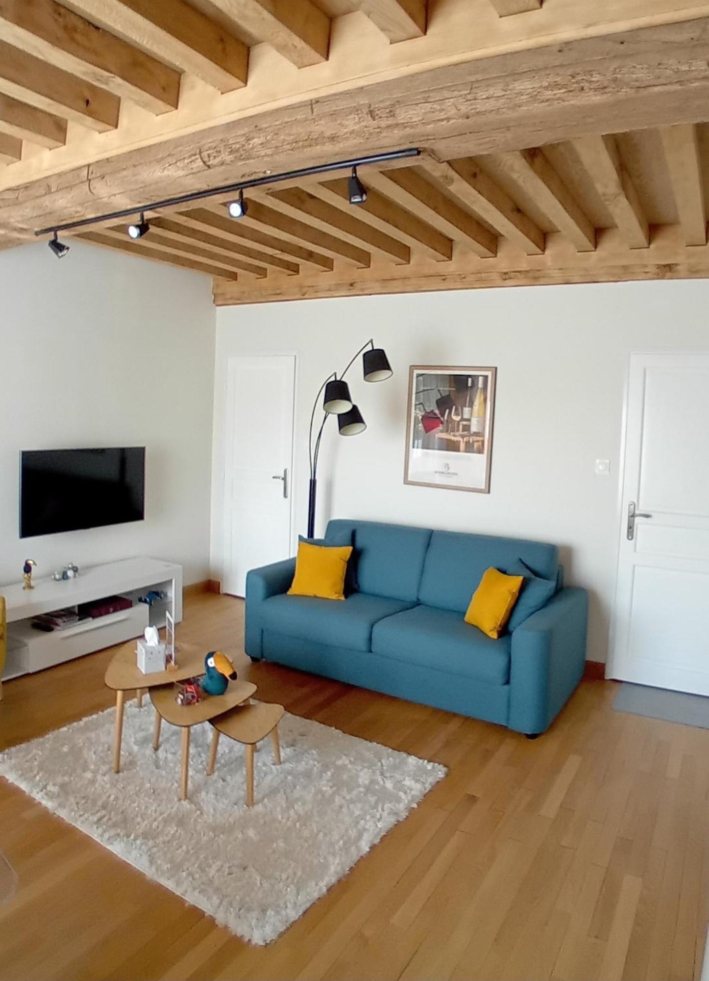 Appartement Climats Des Echaliers à Beaune  Chambre photo